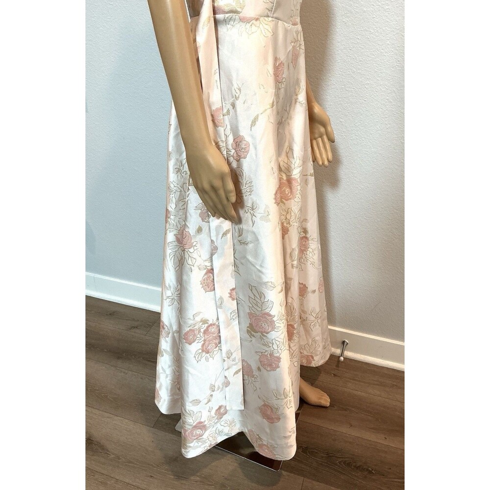 Petal & Pup Zaria Pink Floral Brocade Midi Dress - Size Large - NWOT $159 - Picture 10 of 16
